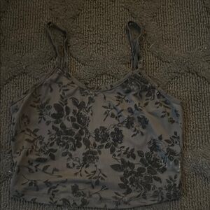 Floral Black‎ Women's Top